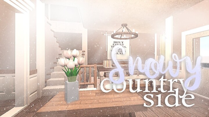 Snowy Countryside House | BLOXBURG