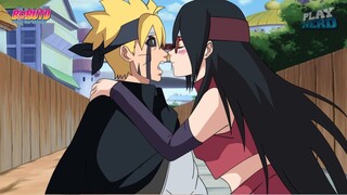 SARADA foi ATRÁS do BORUTO pra FAZER ISSO! 😏 Boruto Shippuden Episódio 36 Completo!