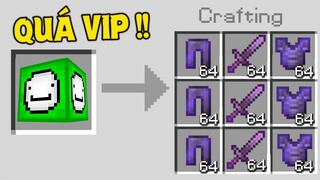 THỬ THÁCH SINH TỒN VÀ ĐẬP LUCKY BLOCK YOUTUBER MINECRAFT !! *RƠI RA TOÀN LÀ ĐỒ VIP*