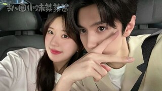赵露思陈哲远穿着高定在跳什么