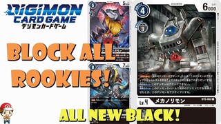 Block EVERY Rookie EVERY Turn! All Black Digimon from BT5!  (Digimon TCG Reveals)