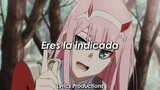 Trevor Daniel - Falling (Sub español) | Zero Two x Hiro | Darling in the Franxx AMV