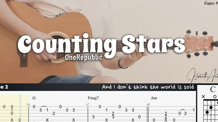 超燃的《Counting Stars 》OneRepublic ，用吉他翻弹还有没有那味儿？