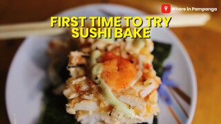 First time to try Sushi Bake