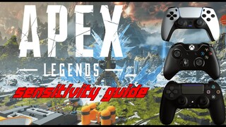 Apex Legends *CONTROLLER* SENSITIVITY GUIDE 2021 (Season 10 Advanced Settings)