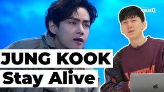 Korean reaction to BTS Jungkook - Stay Alive (Prod. SUGA)