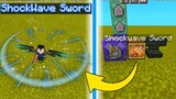 Creating a ShockWave Sword in Minecraft using Command Block no Mod/Addon