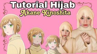 Tutorial Hijab Akane Kinoshita dari anime Yamada-kun To Lv999 no Koi wo Suru