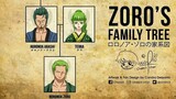 Family tree Roronoa Zoro