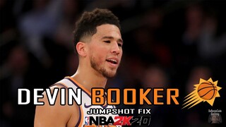 Devin Booker Jumpshot Fix NBA 2K20(RELEASED)