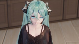 "MMD/Cloth Solution" bersinar...Baicao Garden Miku hanya ingin bernyanyi