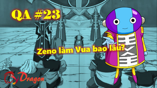 [QA #23]. Zeno đã trở thành Vua Của Tất Cả trong thời gian bao lâu?