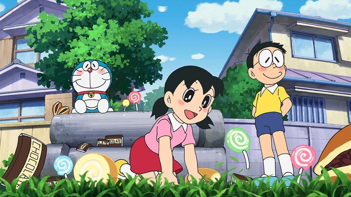 Doraemon Dub Indonesia Episode "Peternakan Makanan Manis"
