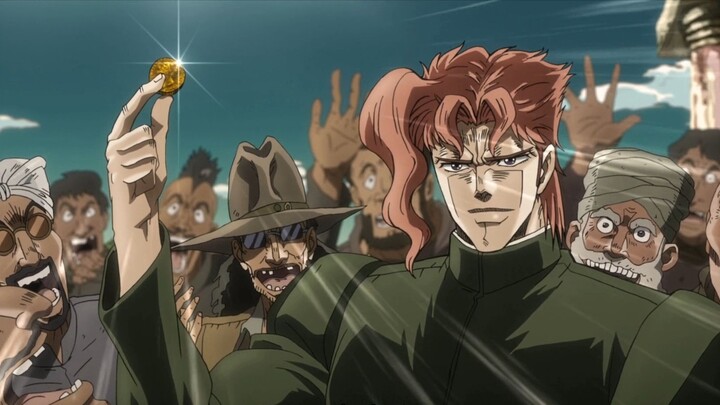 JOJO, comparison of Mandarin and Japanese, Kakyoin’s justice speech, and the showdown with the Hange