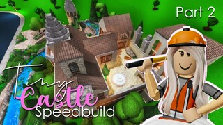 Bloxburg: Tiny Castle Speedbuild Part 2