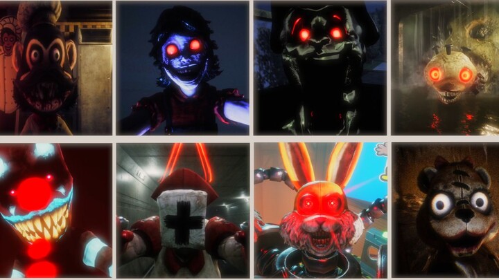 [Dark Deception] The most complete and non-repetitive jumpscare and death animations in the current 