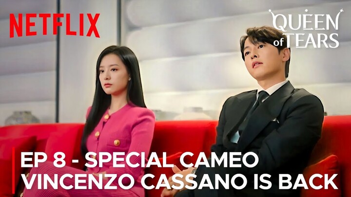 Queen of Tears | Vincenzo Cassano's Majestic Entry | Ep 8 | Song Joong-Ki Special Cameo {ENG SUB}