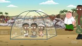 Family Guy: How ferocious are the mosquitoes in Africa? Pete follows his father-in-law to Africa