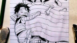 sad luffy :(