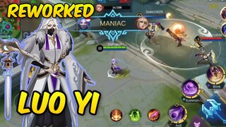 NEW HERO - LUO YI REWORKED GAMEPLAY | LUO YI REVAMPED GAMEPLAY | MOBILE LEGENDS NEW HERO LUO YI