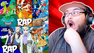 POKEMON PROFESSOR RAP CYPHER & POKEMON STARTERS RAP CYPHER [ By Cam Steady ] POKEMON RAP REACTION!!!