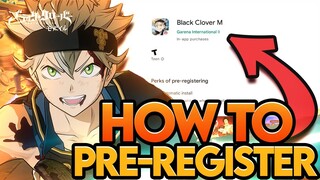 HOW TO PRE-REGISTER FOR BLACK CLOVER MOBILE *GLOBAL SOFT LAUNCH* (CANADA VERSION) AUGUST 2023