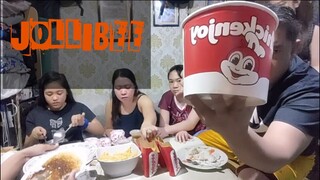 Jollibee MUKBANG #jollibeestyle #bekenemen