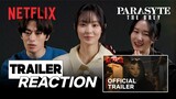 The secret to the monotone parasite voice | Trailer Reaction | Parasyte: The Grey | Netflix[EN]