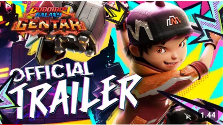 OFFICIAL TRAILER BoBoiBoy Galaxy Gentar