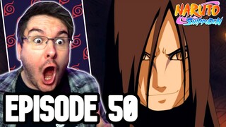 OROCHIMARU APPROACHES! | Naruto Shippuden Episode 50 REACTION | Anime Reaction