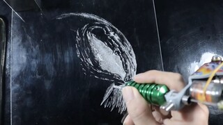 Drawing Venom on the glass - Part 1