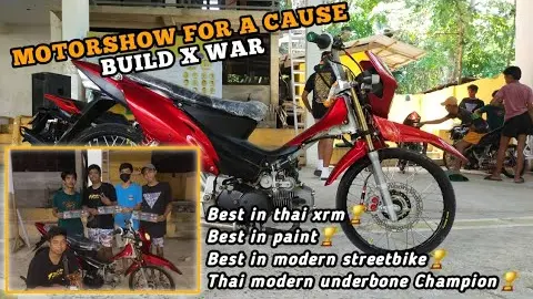 Naka chamba unit namin |Motorshow For a cause Build X War | Daragan Buenavista Guimaras