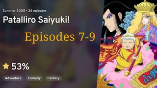 Patalliro Saiyuuki - Episodes 7-9 (DVD)