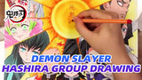 Mugen Train, Departure! Hashira Group Drawing | Demon Slayer