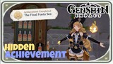 Hidden Achievement | The Final Fonta Sea | [ Genshin Impact ]