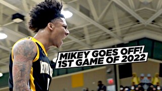 DON'T TALK TRASH  TO MIKEY WILLIAMS!! Goes OFF In 1st Game of 2022!