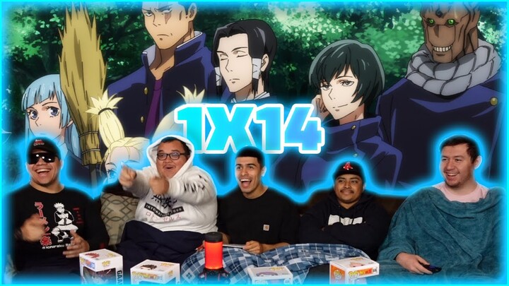 JUJUTSU KAISEN 1X14 REACTION!!! KYOTO SISTER SCHOOL EXCHANGE EVENT