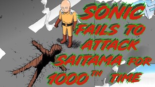 Sonic Fails to Land a Hit on Saitama For a Thousandth Time |  OPM Webcomic Chapter 114