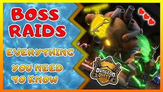 BOSS RAID! EVERYTHING YOU HAVE TO KNOW! DUNGEON QUEST | NEW UPDATE | ROBLOX