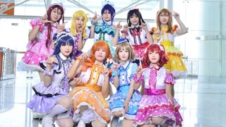 [Aqours sunshine! 】"Missing into One" nine-player version