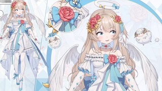 [Recruitment of people in Live2D] Angels, flowers and songs of blessing "Blessed Angel Model Display