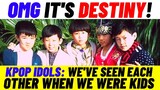 The Boy Group Members Who Have Met During Childhood Before Debut!