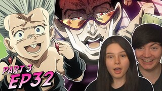 Jojo's Bizarre Adventure Part 3 Ep 32 REACTION & REVIEW!!