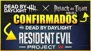 ATTACK ON TITAN no Dead by Daylight! SEGUNDO CAPÍTULO de RESIDENT EVIL CONFIRMADOS!