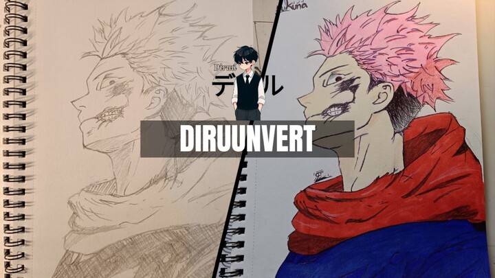 Drawing Yuji Itadori Before & After [Jujutsu Kaisen]