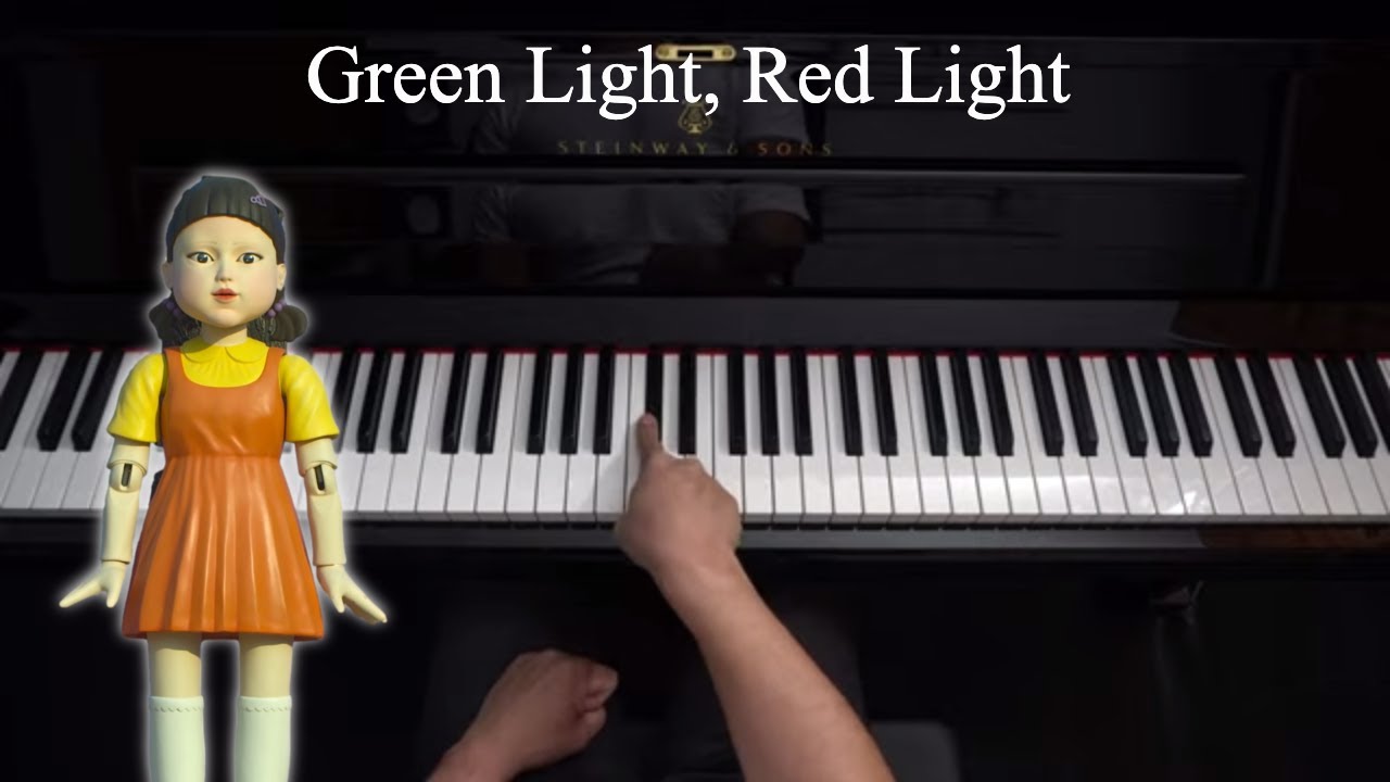 Squid Game Doll Song - EASY Piano Tutorial - Bilibili