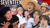 I make my brother react to SEVENTEEN Funny Moments | Seventeen Reaction