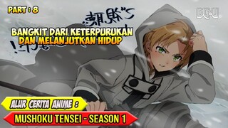 Bangkit & Berusaha Optimis Menjalani Kehidupan - Alur Cerita Anime Mushoku Tensei Season 1 - Part 8