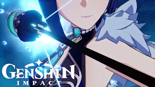 Yelan Cutscene Teaser  2.6 Chasm - Genshin Impact