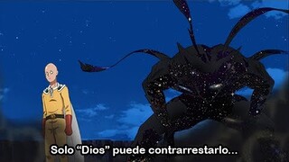 Saitama Enfrenta a DIOS por primera vez - ONE PUNCH MAN 209/164 - Saitama VS DIOS Garou